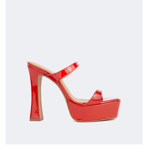 L’INTERVALLE - size 40 - vibes red patent / verni rouge heels - Picture 2 of 9